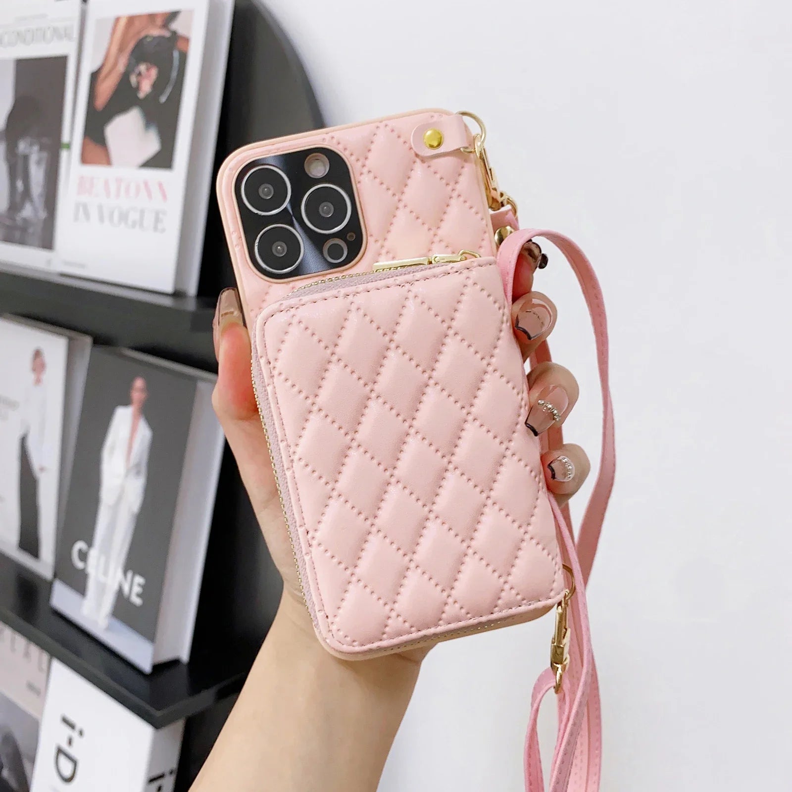 Cover &amp; Purse LuxeWallet Case for IPhone 11 - IPhone 12 - IPhone 13