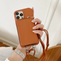 Luxury Wallet Case per IPhone 14 - IPhone 15 - IPhone 16 - Case&Chic